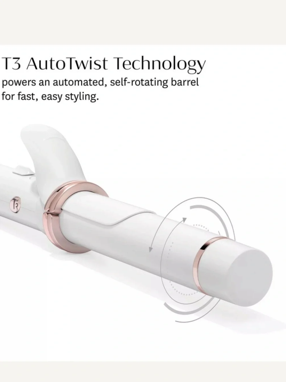 T3 CurlWrap Automatic Rotating Curling Iron – 1.25